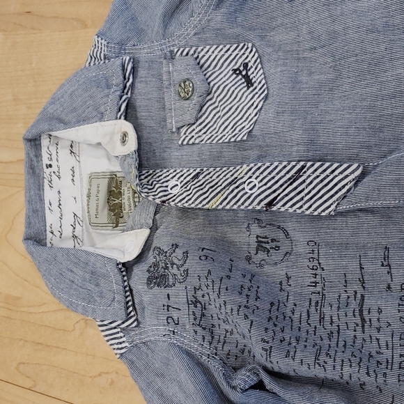 Mamas & Papa's boys shirt 0-3 months - Picture 3 of 4